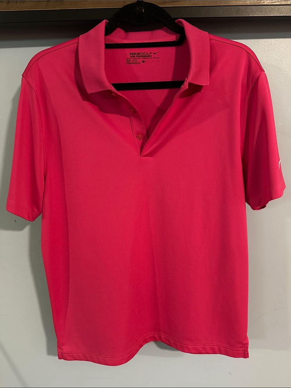 Nike Men’s Hot Pink Golf Polo